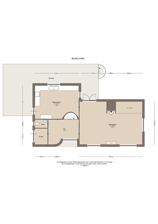 Floorplan - Lingedijk 2, 4152 EB Rhenoy